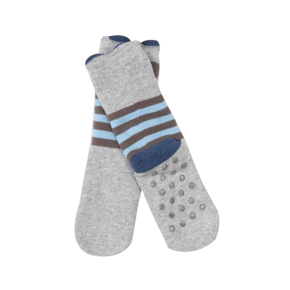 Calze antiscivolo bimbo grigio "ordetto" - Mawi