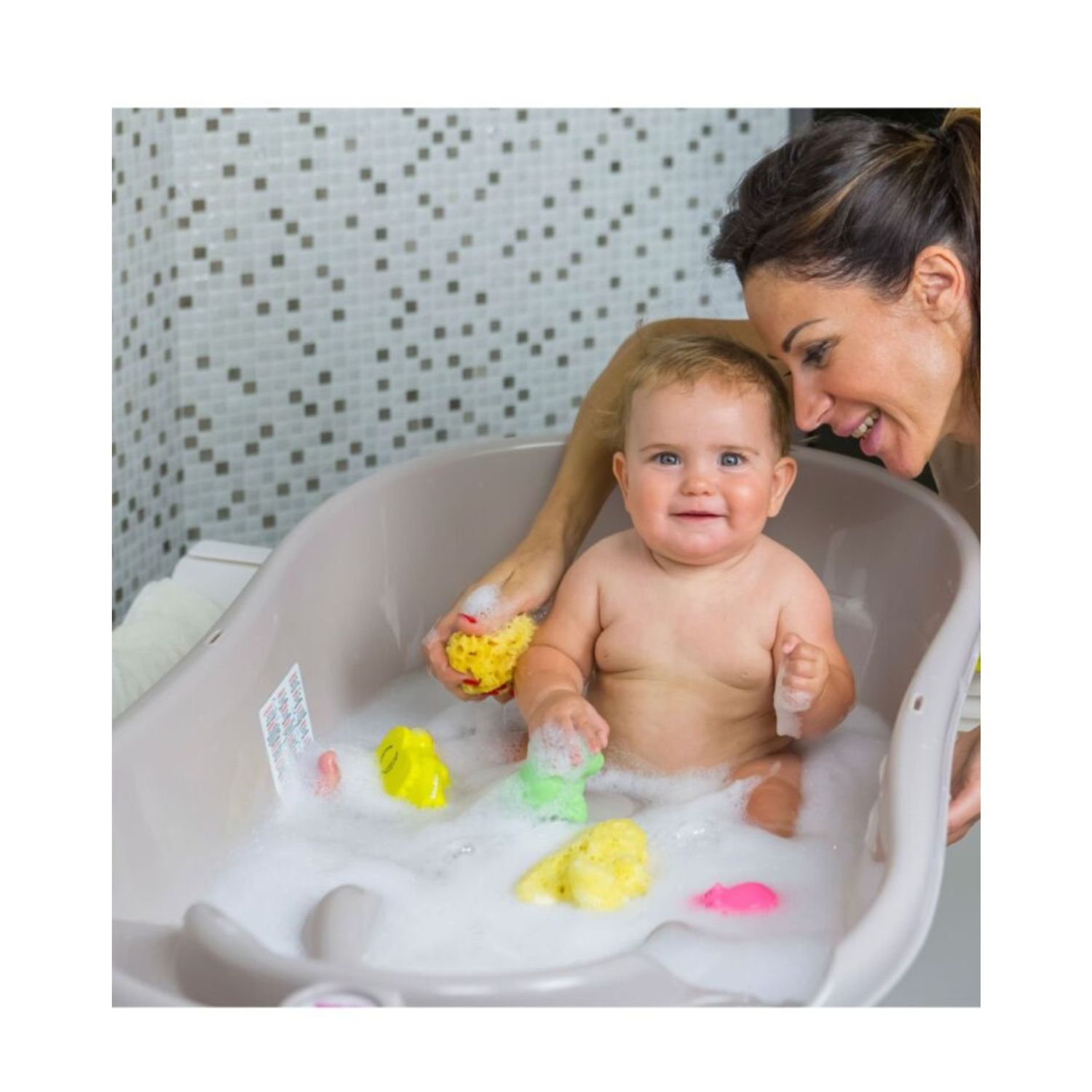 Vasca onda verde 0-12 mesi - ok baby - Ok Baby