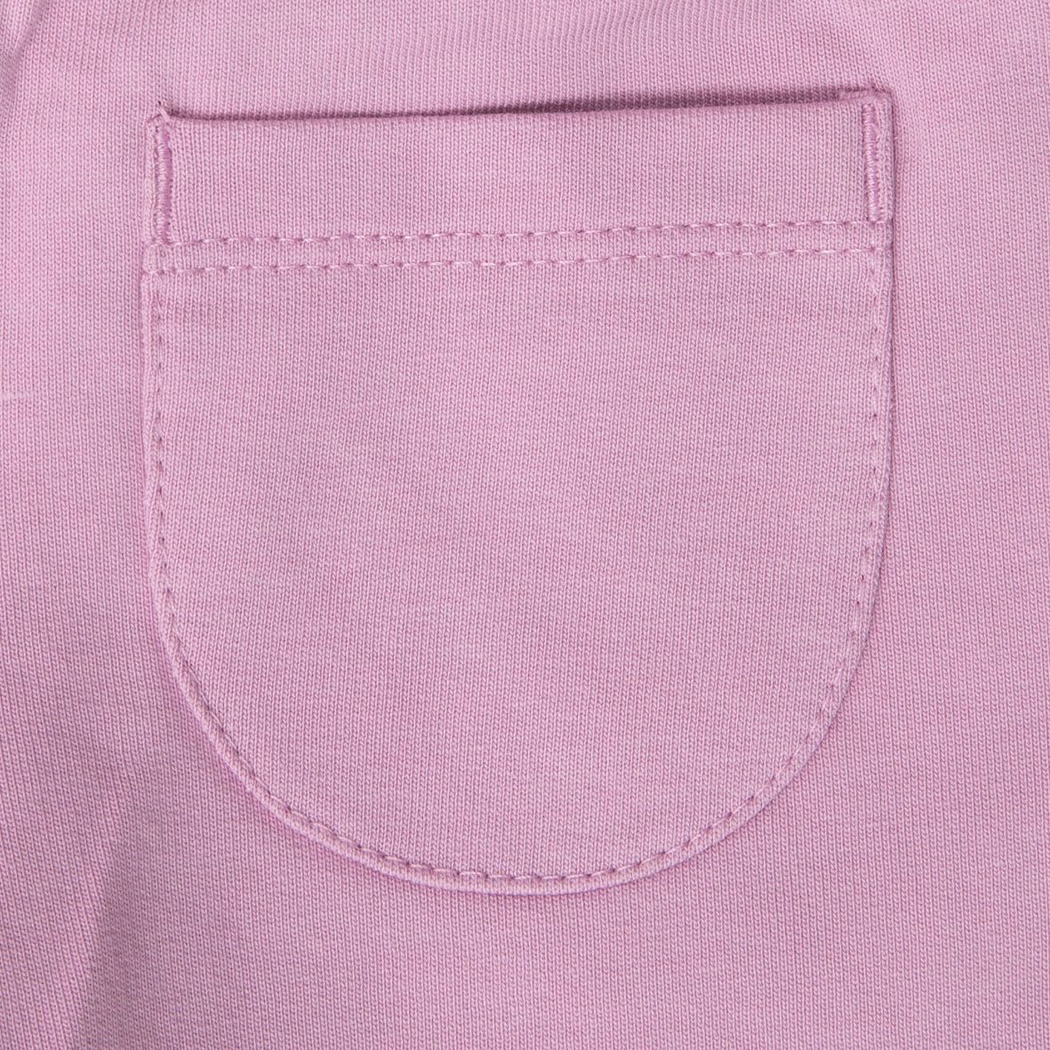 Pantalone felpato bimba rosa stampato - Mawi