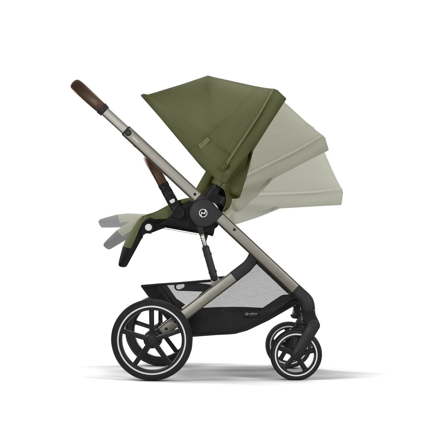 Passeggino balios s lux tpe moss green khaki - cybex - Cybex