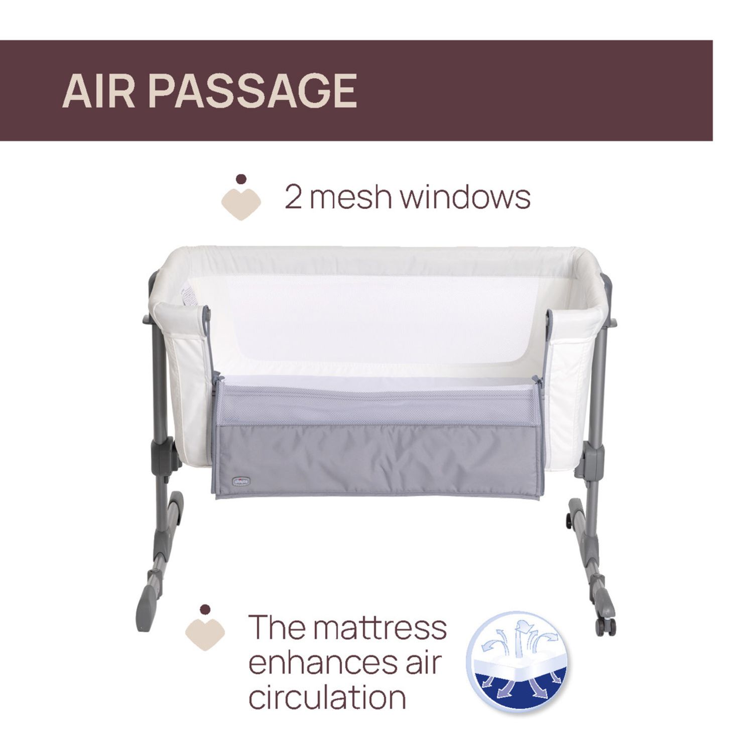 Next2me essential culla co-sleeping cloud re_lux - chicco - Chicco