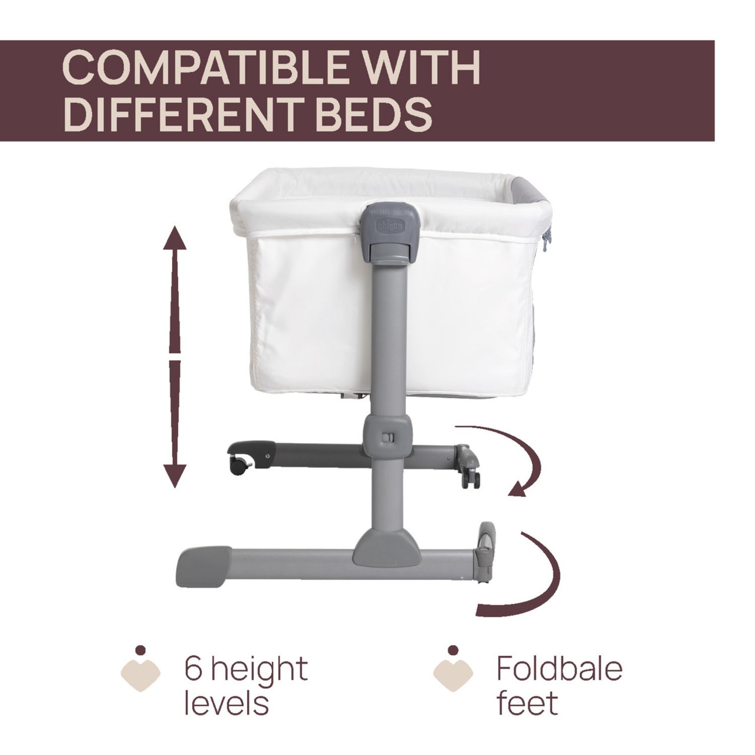 Next2me essential culla co-sleeping cloud re_lux - chicco - Chicco