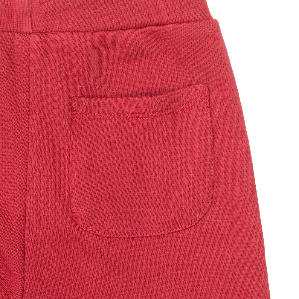 Pantalone french terry bimbo bordeaux - Mawi
