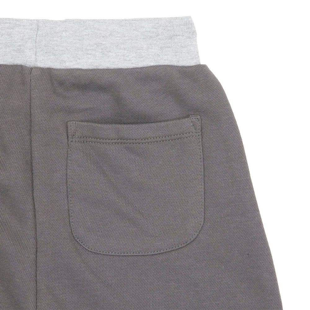 Pantalone french terry bimbo grigio scuro - Mawi