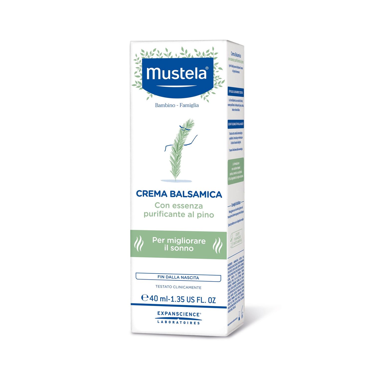 Crema massaggio balsamica 40ml - mustela - Mustela
