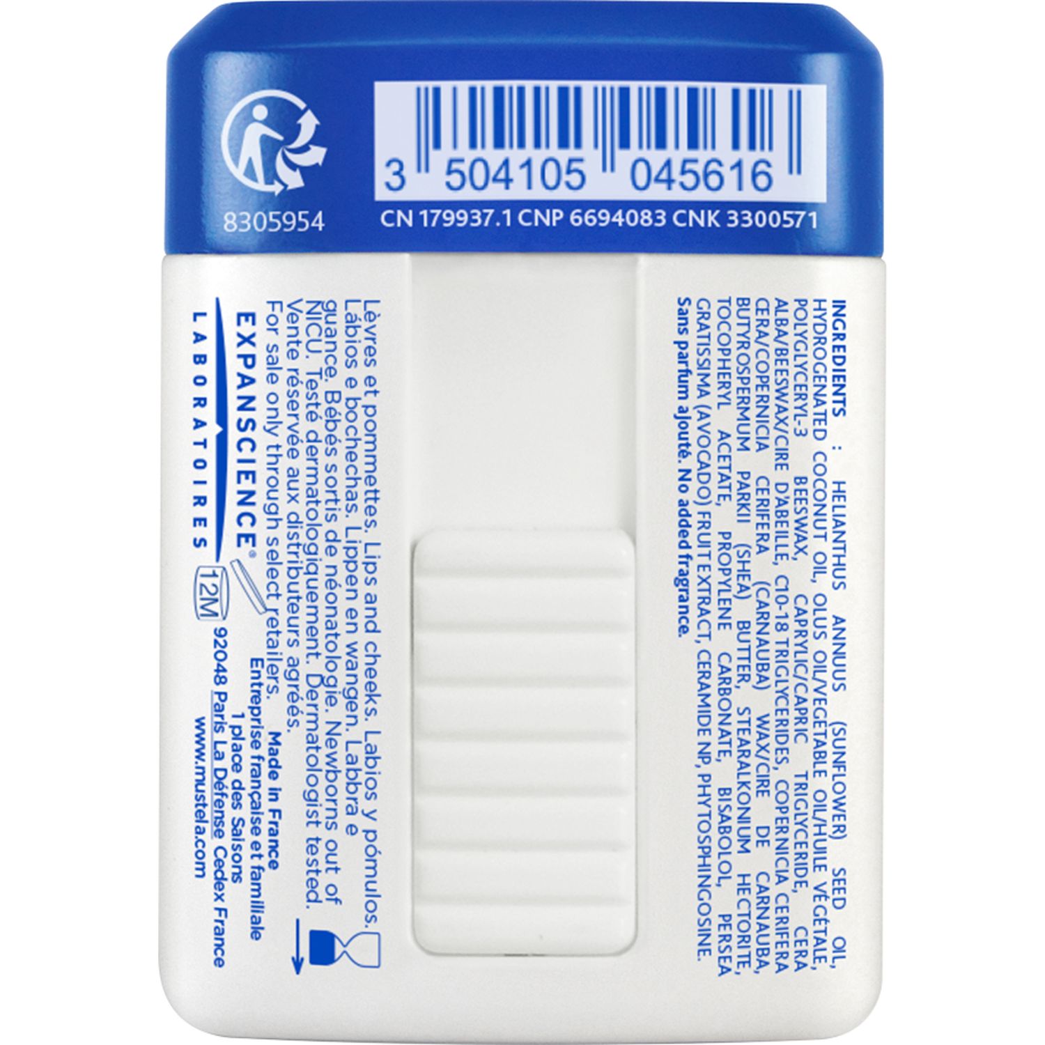 Stick nutriente alla cold cream - mustela - Mustela