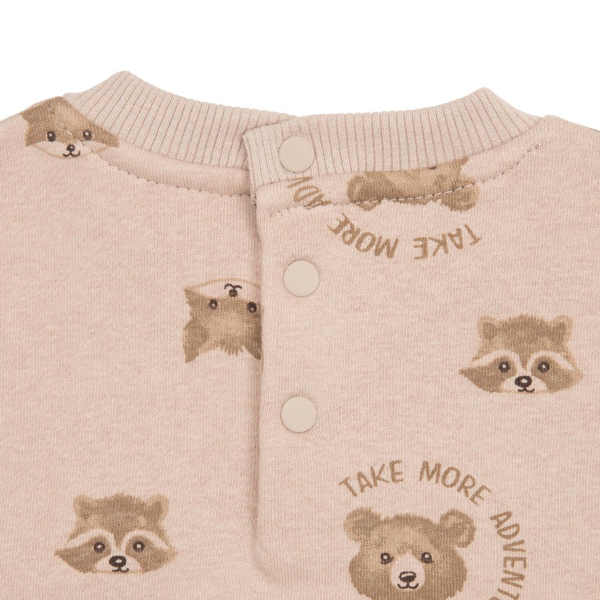 Felpa bimbo beige orsetti - Mawi