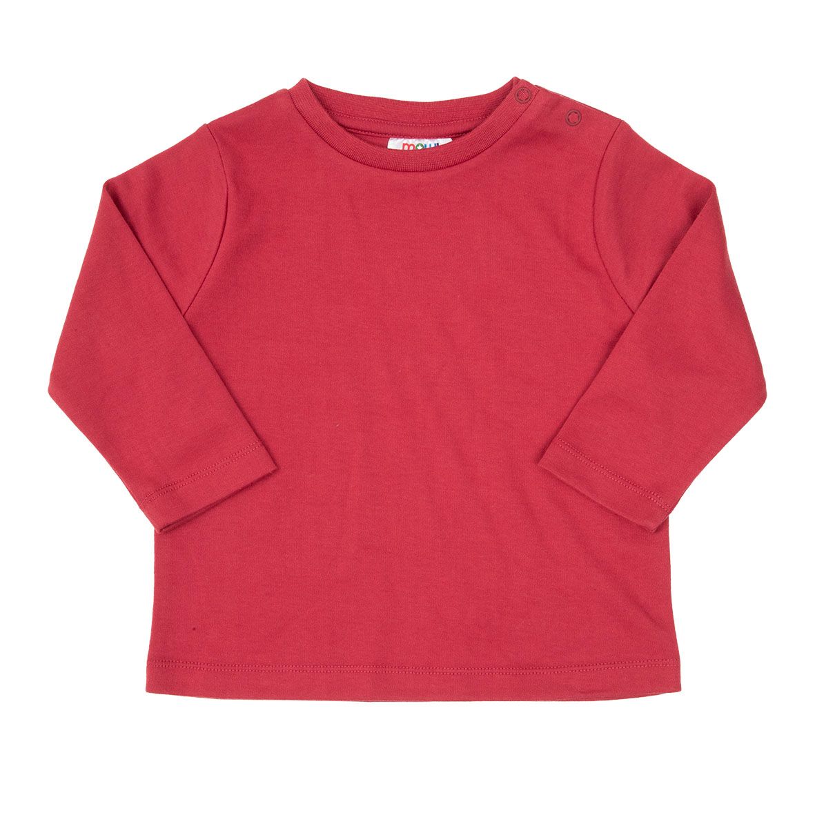 T-shirt maniche lunghe bimbo bordeaux - Mawi