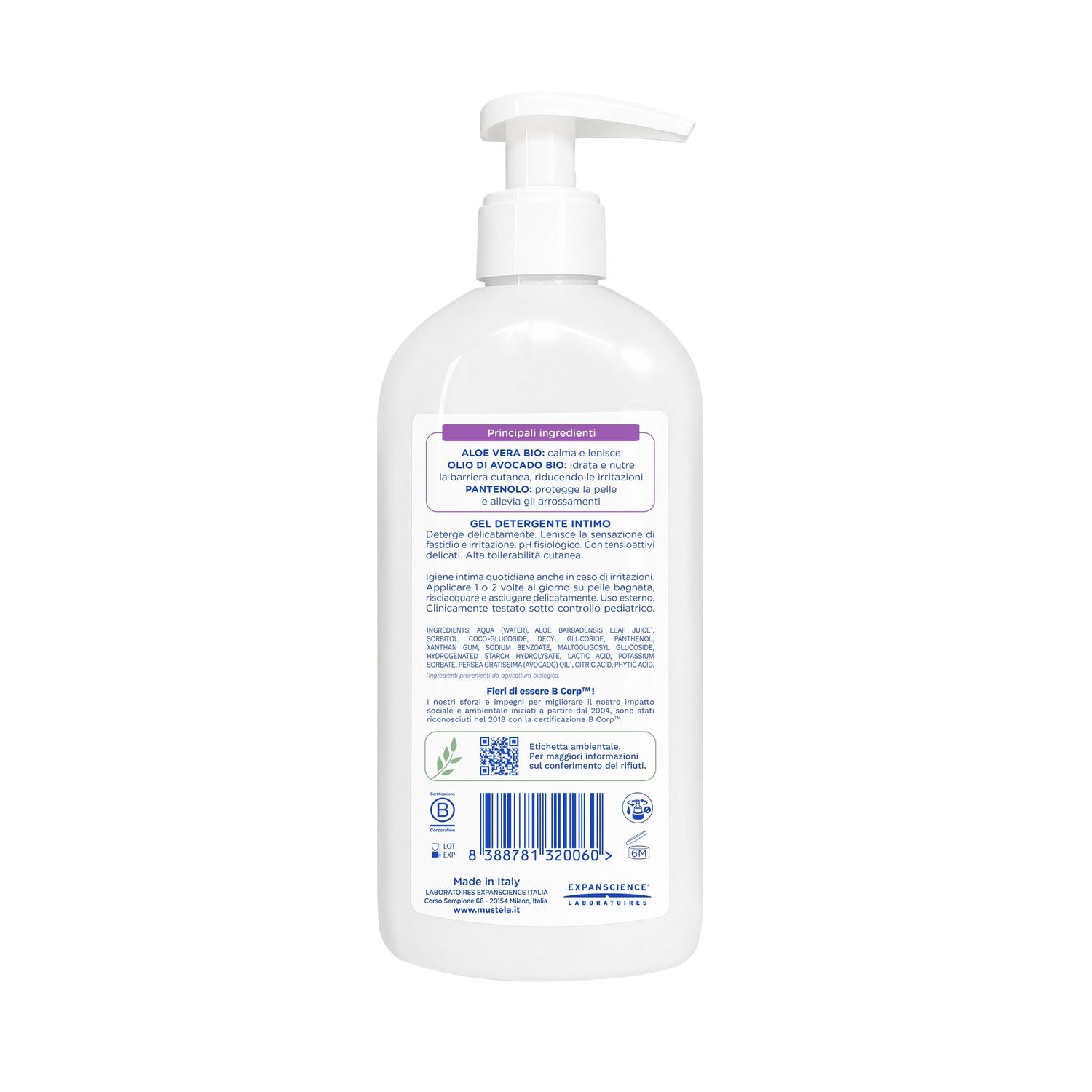 Gel detergente intimo 300ml - mustela - Mustela