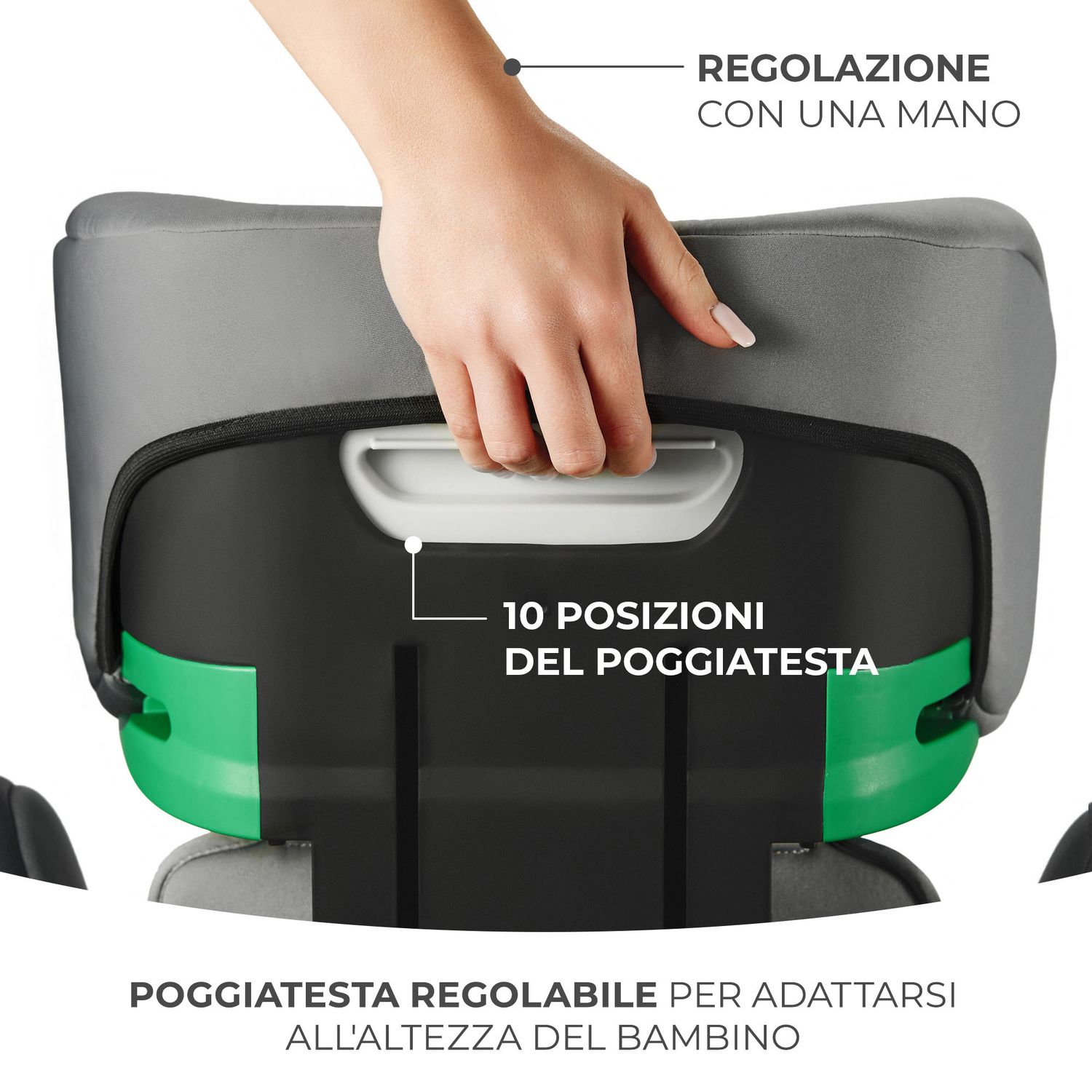 Seggiolino auto i-spark i-size - kinderkraft - KinderKraft