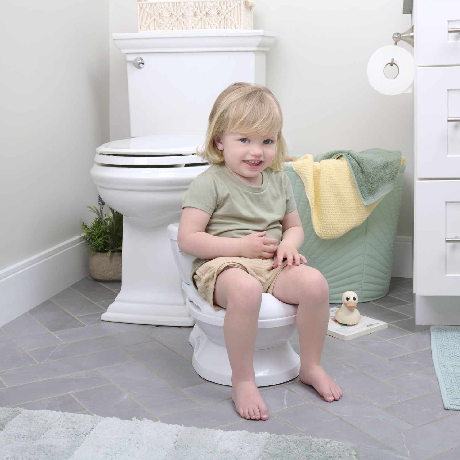 Vasino my size potty pro™ bianco - ingenuity - Ingenuity