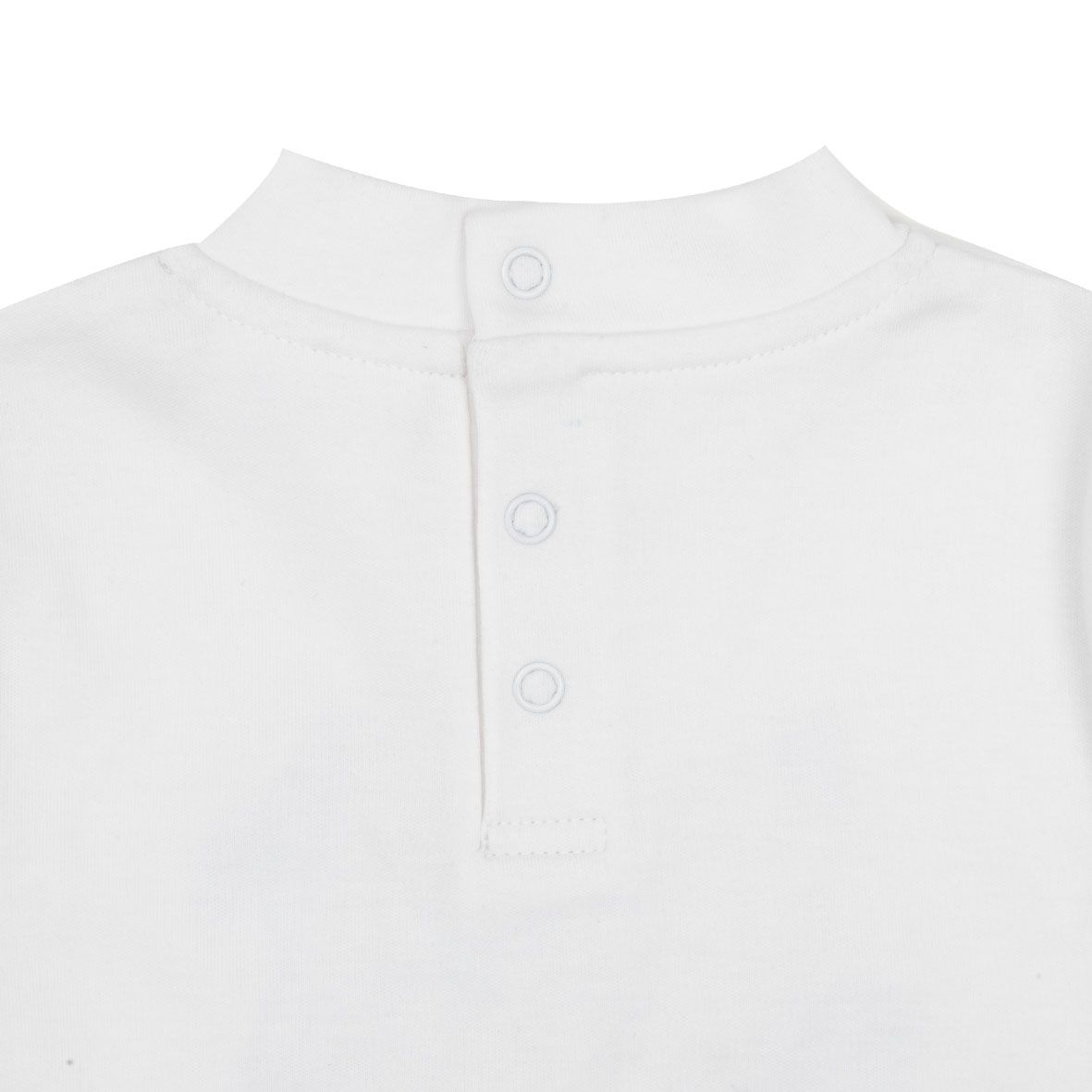 T-shirt maniche lunghe bimbo panna stampata - Mawi