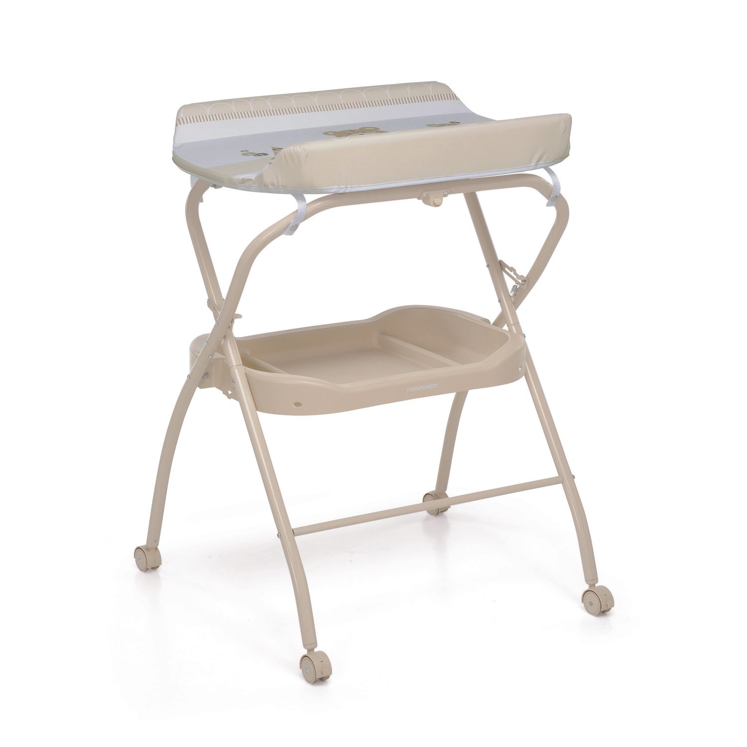 Bagnetto con fasciatoio bath&co augh  - foppapedretti - Foppapedretti