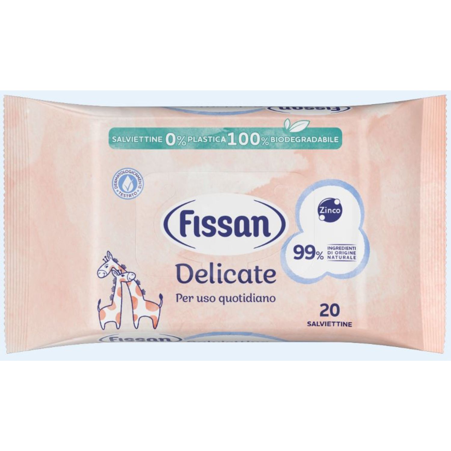 Salviettine delicate (20pz)  - fissan - Fissan