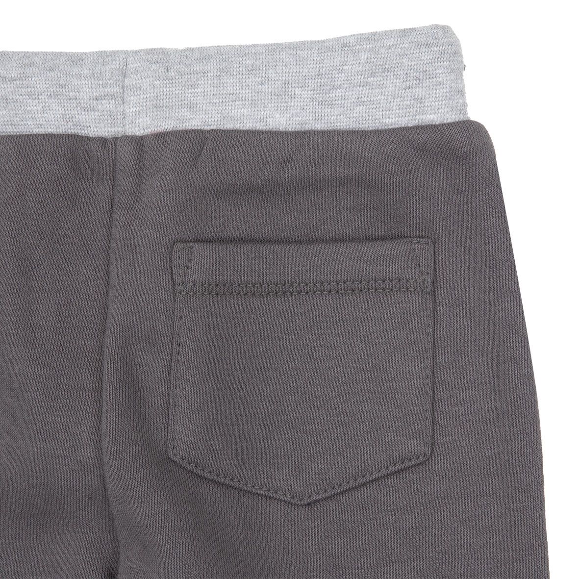 Pantalone felpato bimbo grigio scuro - Mawi