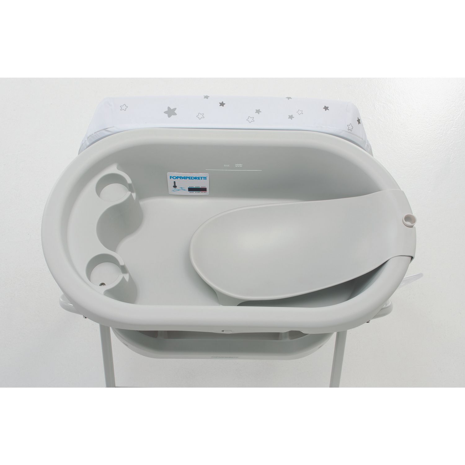 Bagnetto con fasciatoio bath&co augh  - foppapedretti - Foppapedretti