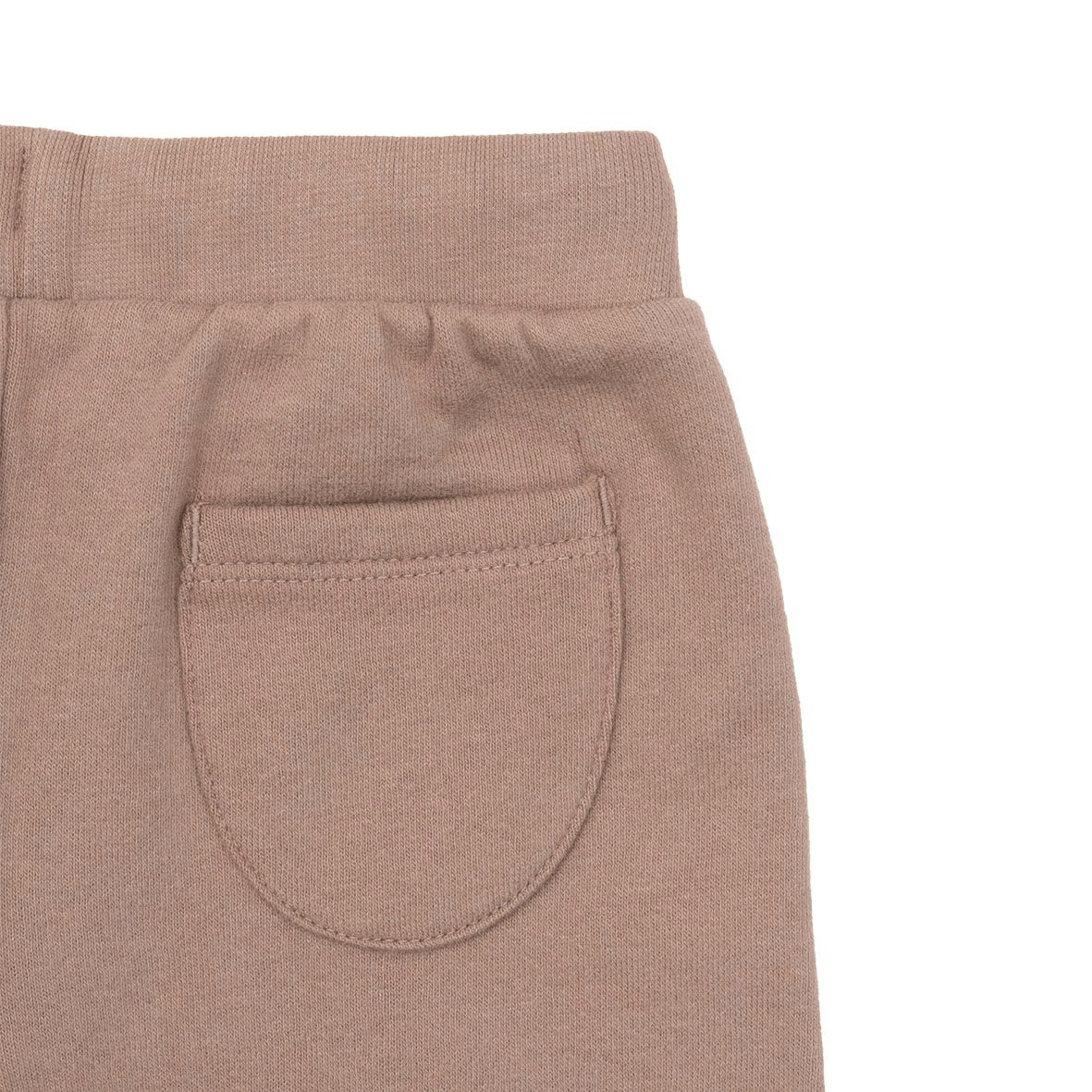 Completo jogging bimba bianco/marrone stampato - Mawi