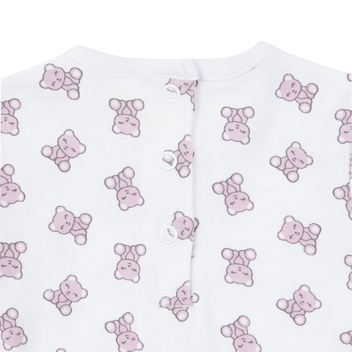 Body jersey bimbo bianco panna stampato - Mawi