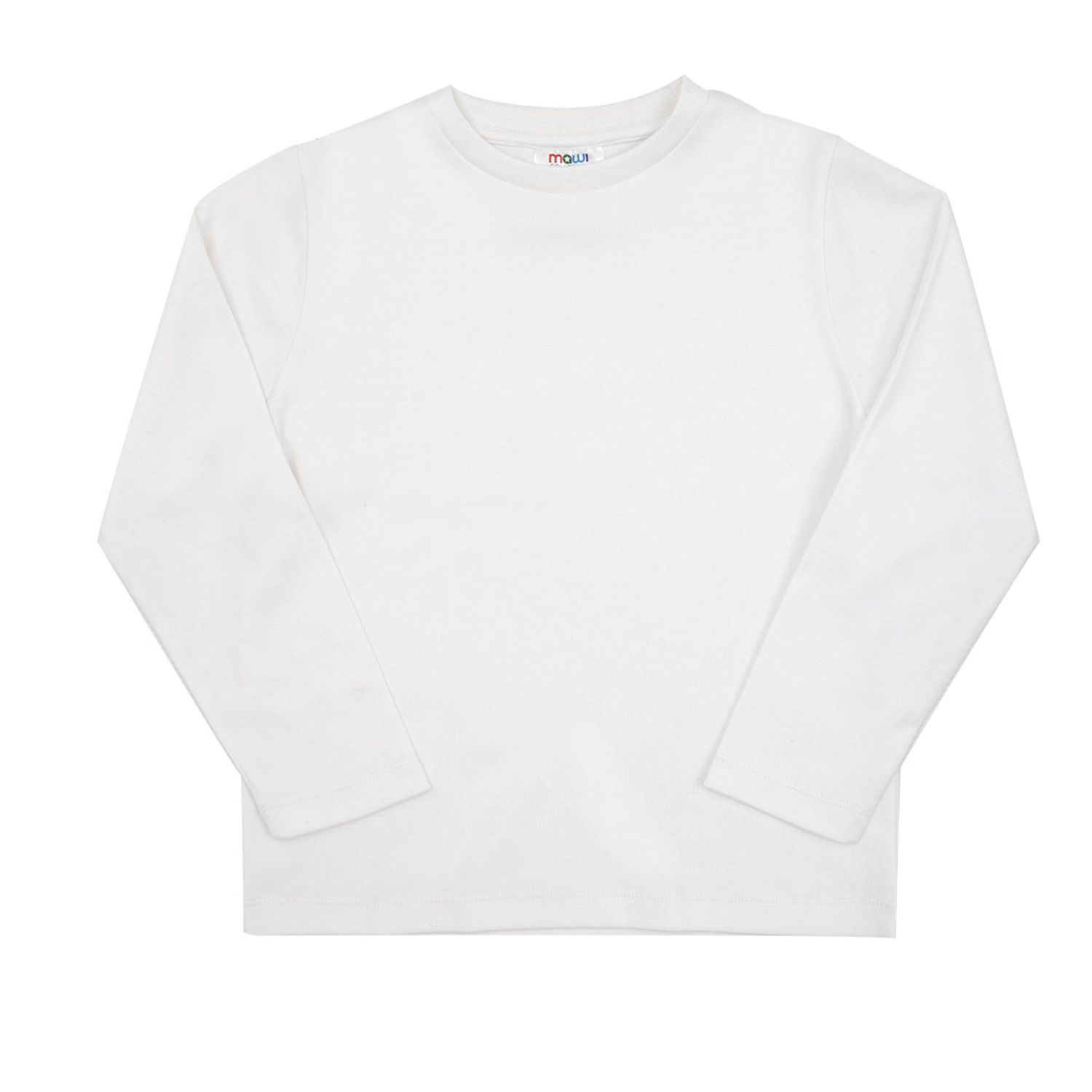 Maglia maniche lunghe bimbo bianca - Mawi