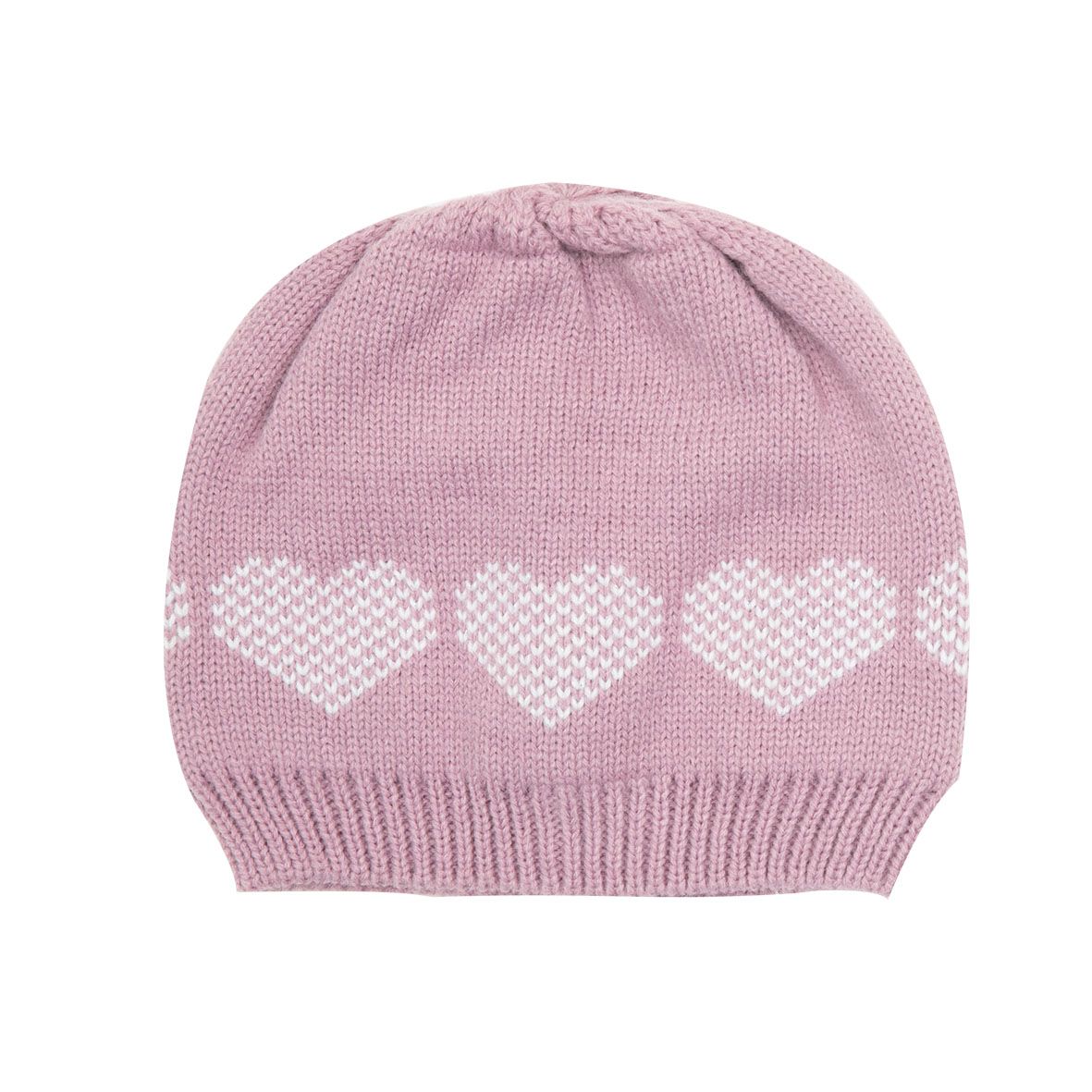 Cappello tricot bimba rosa - Mawi