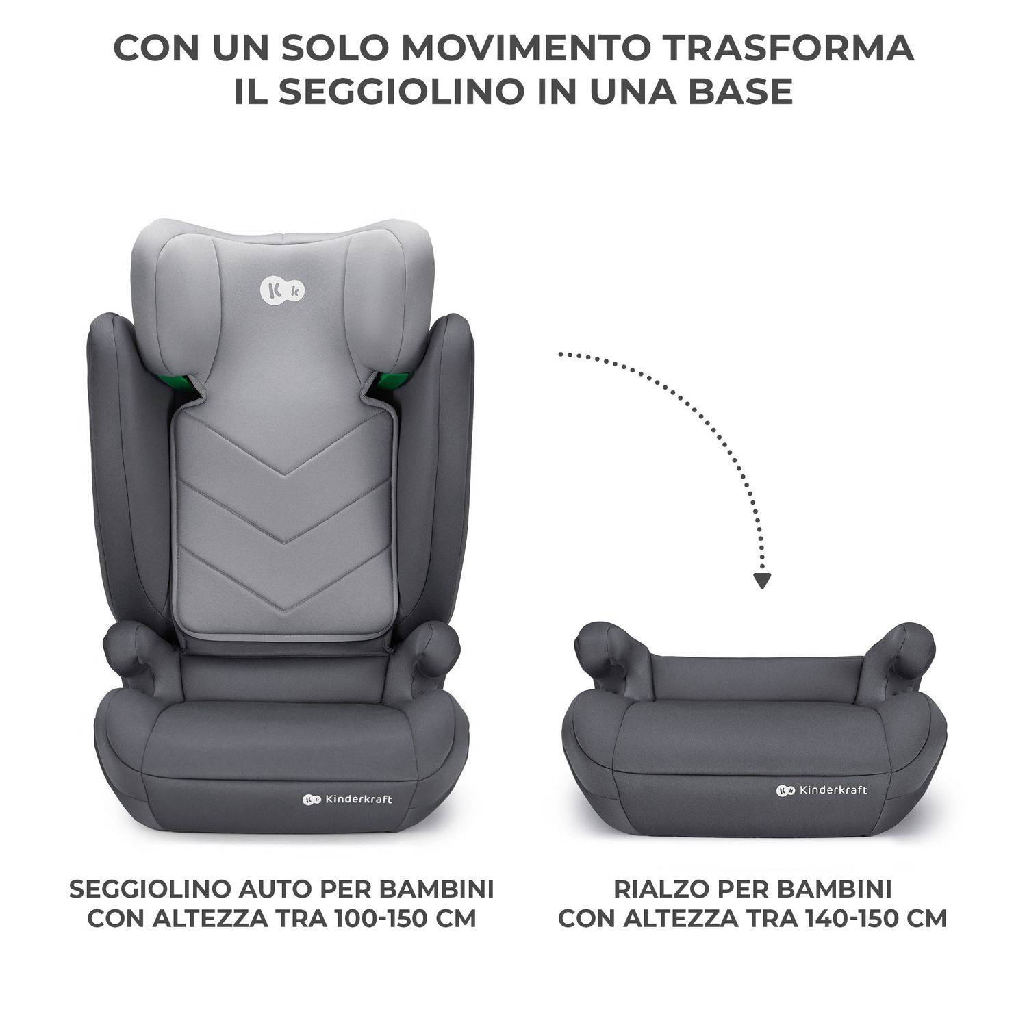 Seggiolino auto i-spark i-size - kinderkraft - KinderKraft