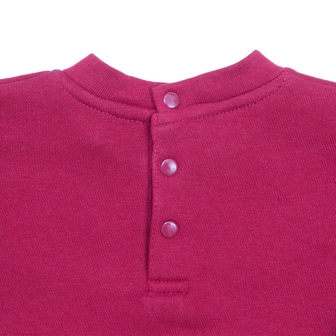 Felpa bimbo bordeaux "orsetto" - Mawi