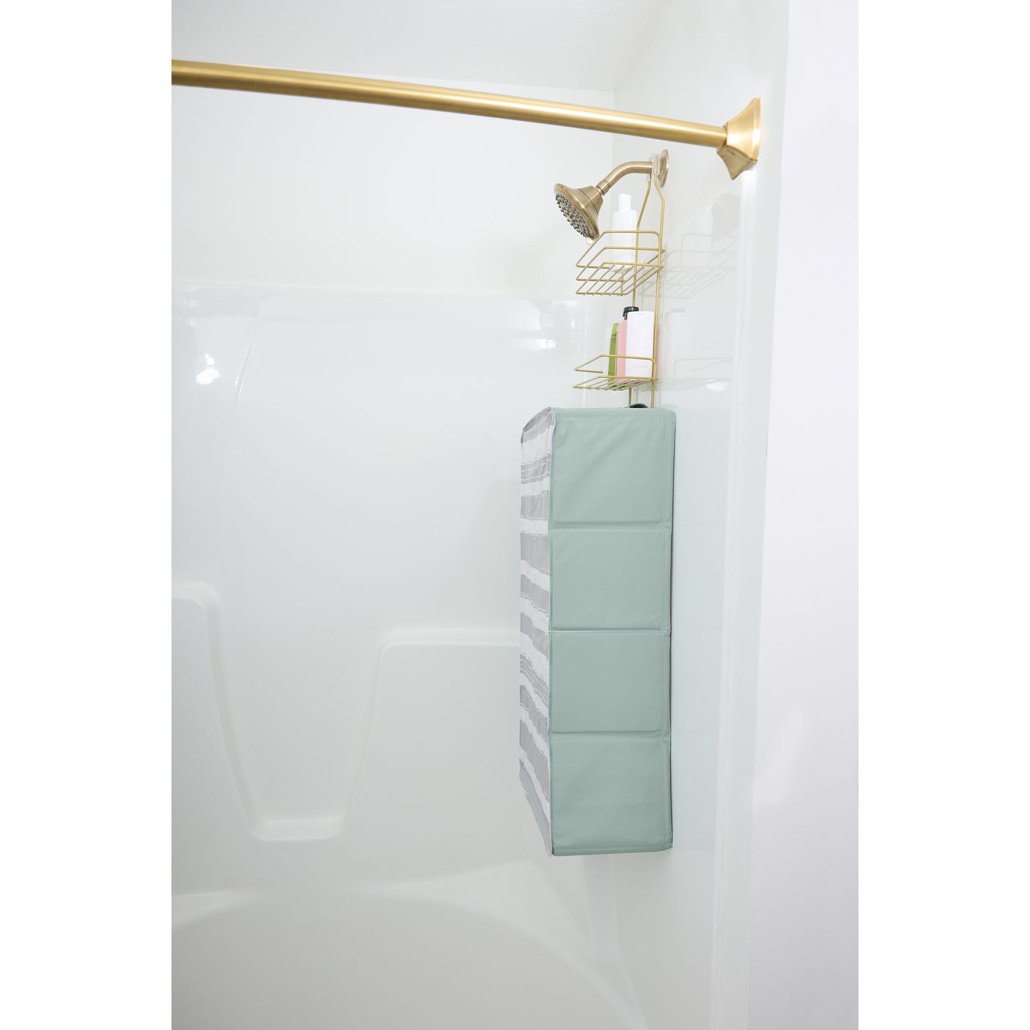 Vasca da viaggio tuckaway™ verde salvia - ingenuity - Ingenuity