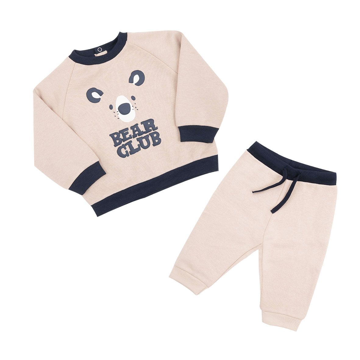 Completo jogging bimbo beige - Mawi