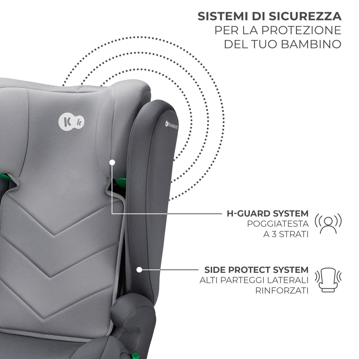 Seggiolino auto i-spark i-size - kinderkraft - KinderKraft
