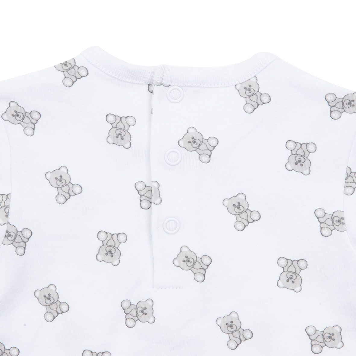 Body jersey bimbo bianco panna stampato - Mawi