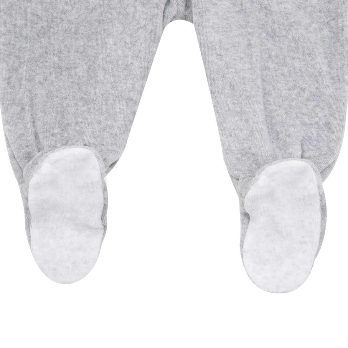 Tutina ciniglia grigia bimbo "animaletti" - Mawi