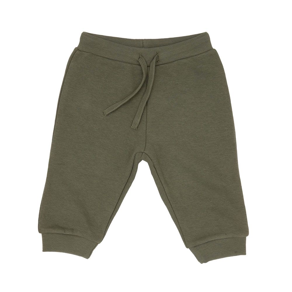 Pantalone felpato bimbo verde - Mawi