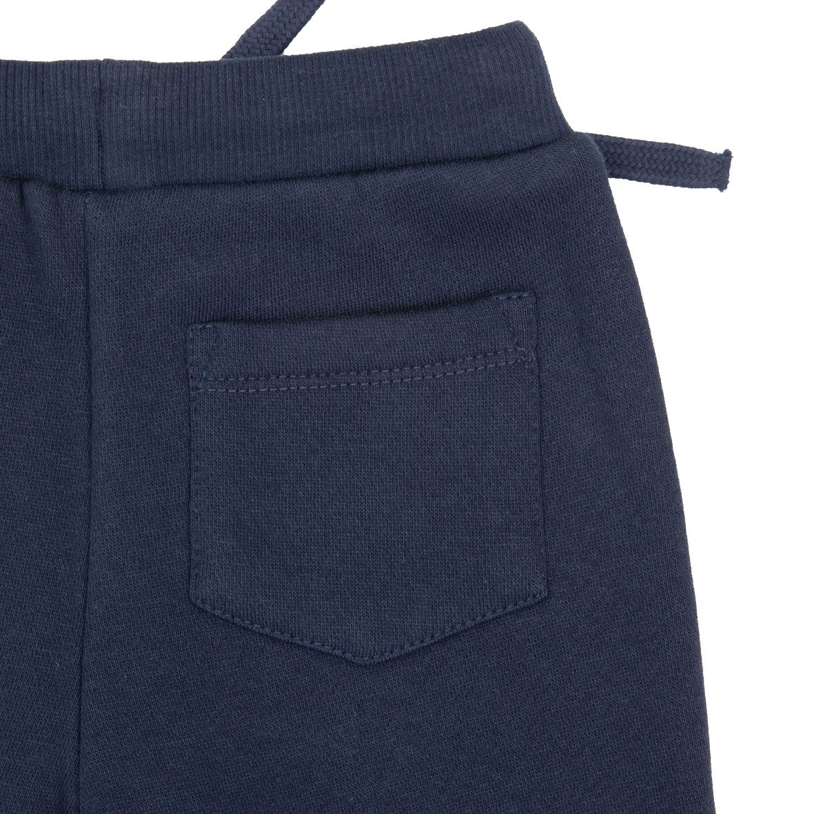 Pantalone felpato bimbo blu scuro - Mawi