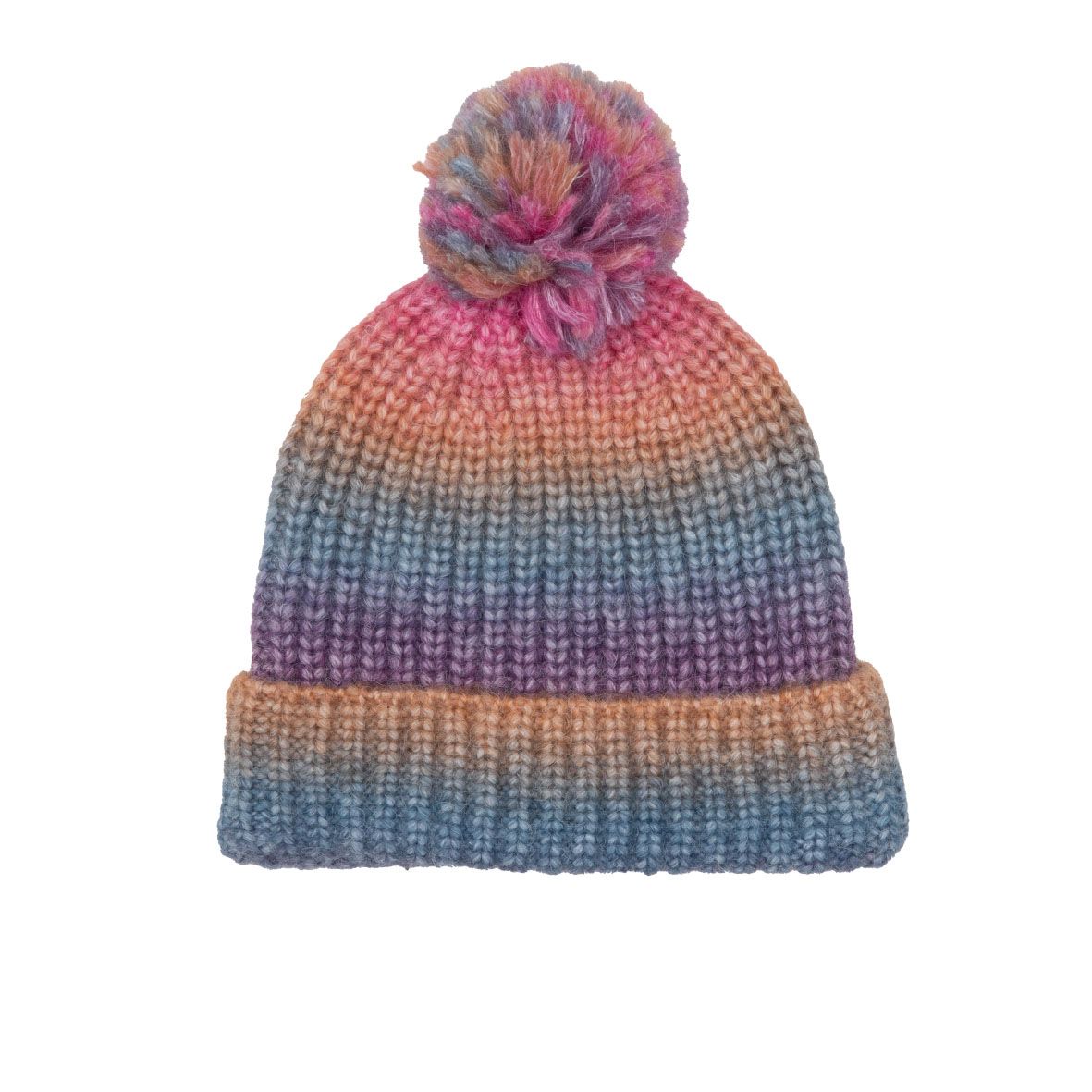Cappello bimba con pon pon multicolor - Mawi