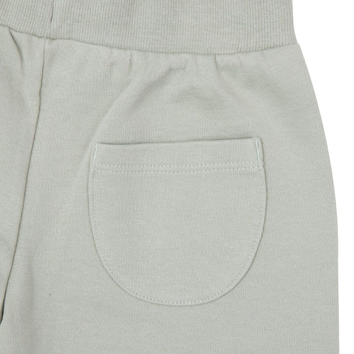 Pantalone felpato bimba verde con stampa - Mawi