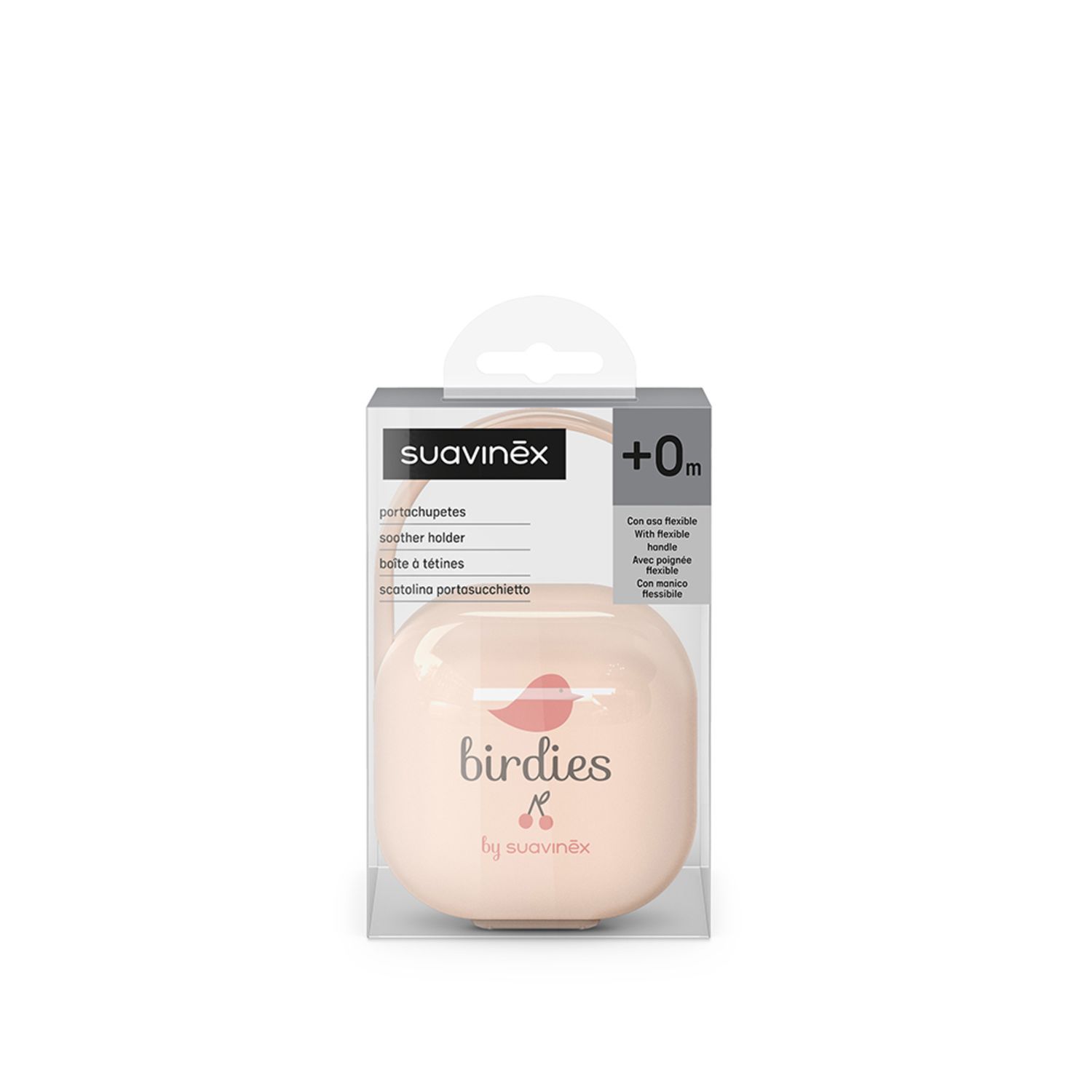Scatolina portaciuccio birdies rosa - suavinex - Suavinex
