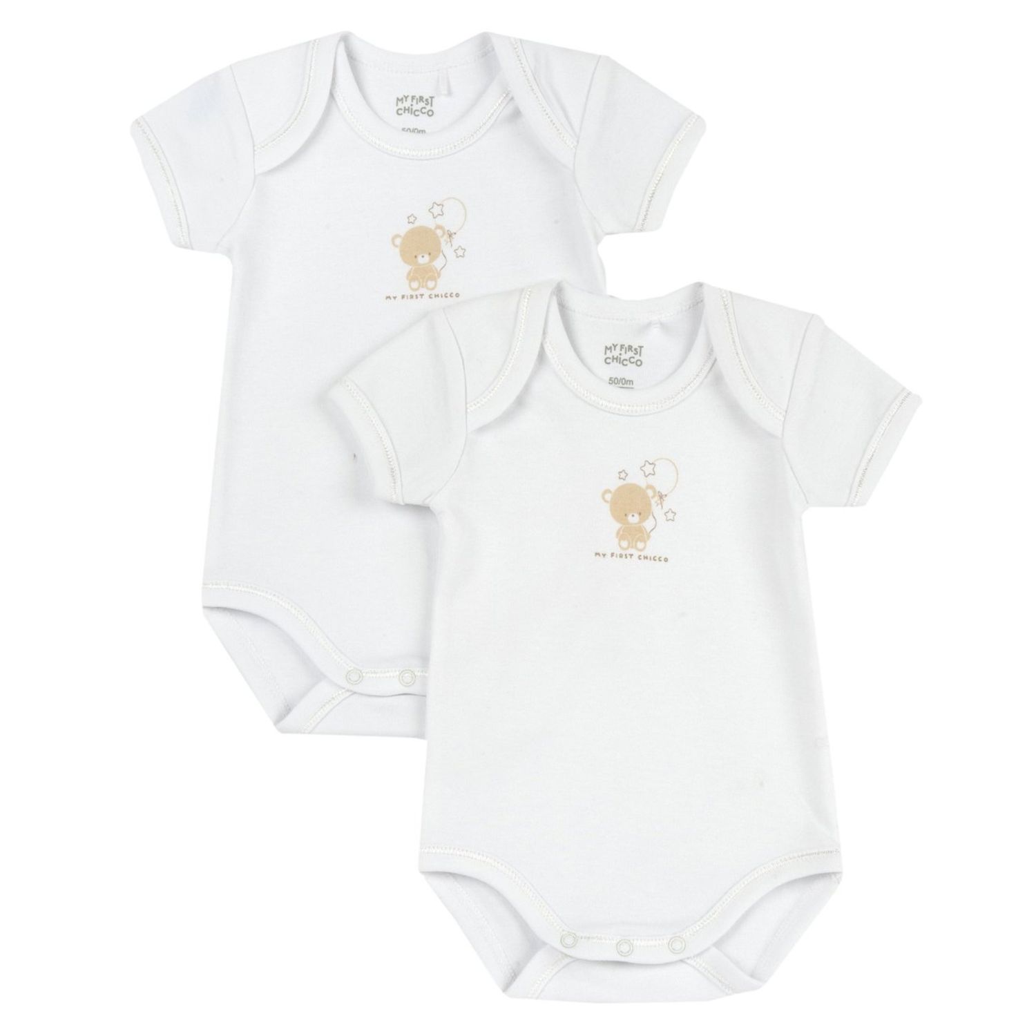 Set body intimo manica corta e orsetti - chicco - Chicco