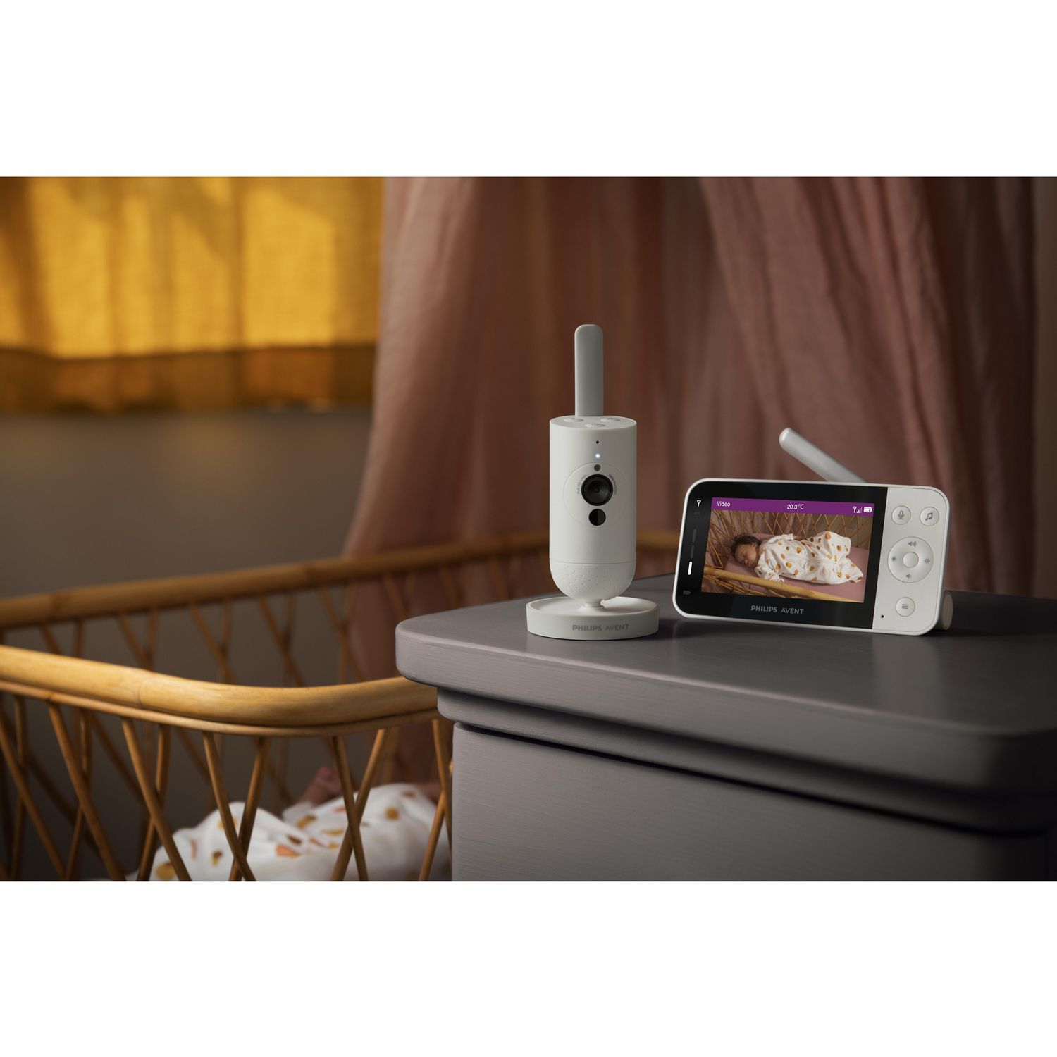 Video baby monitor premium connesso con applicazione - philips avent - Avent