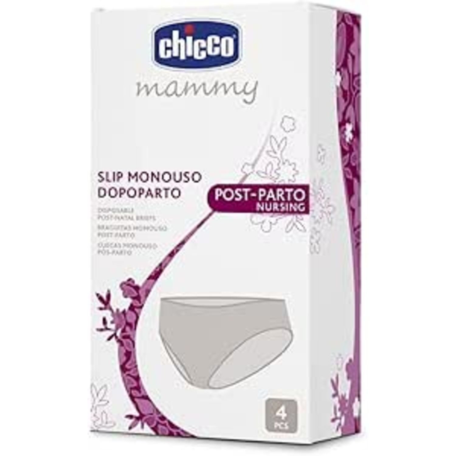 Chicco slip monouso dopoparto in tessuto non tessuto - chicco - Chicco