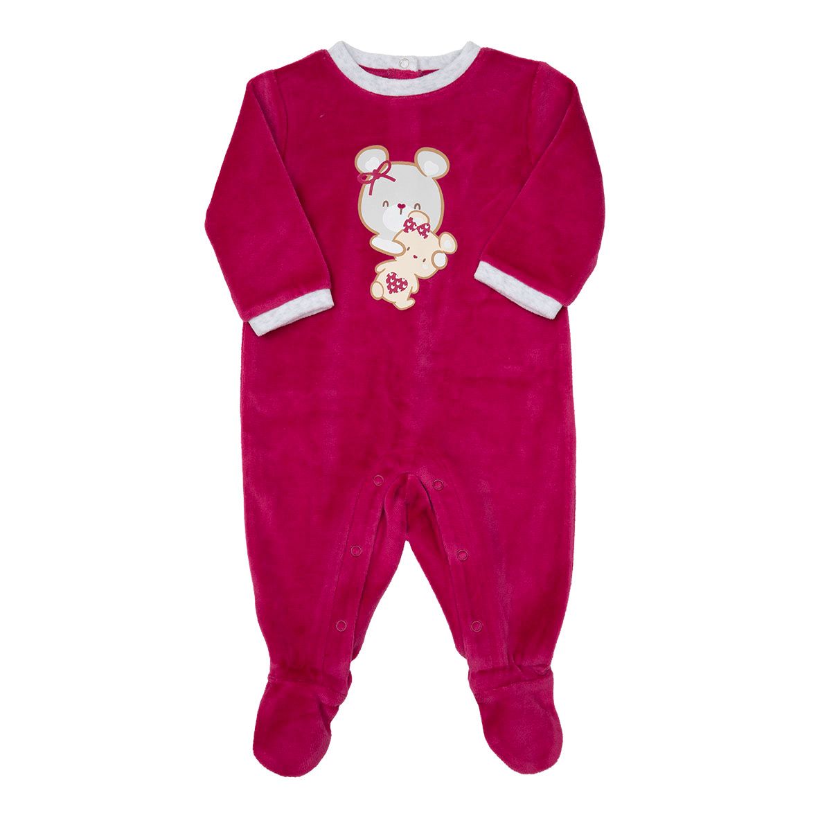 Tutina da bambina rossa "orsetti" - Mawi