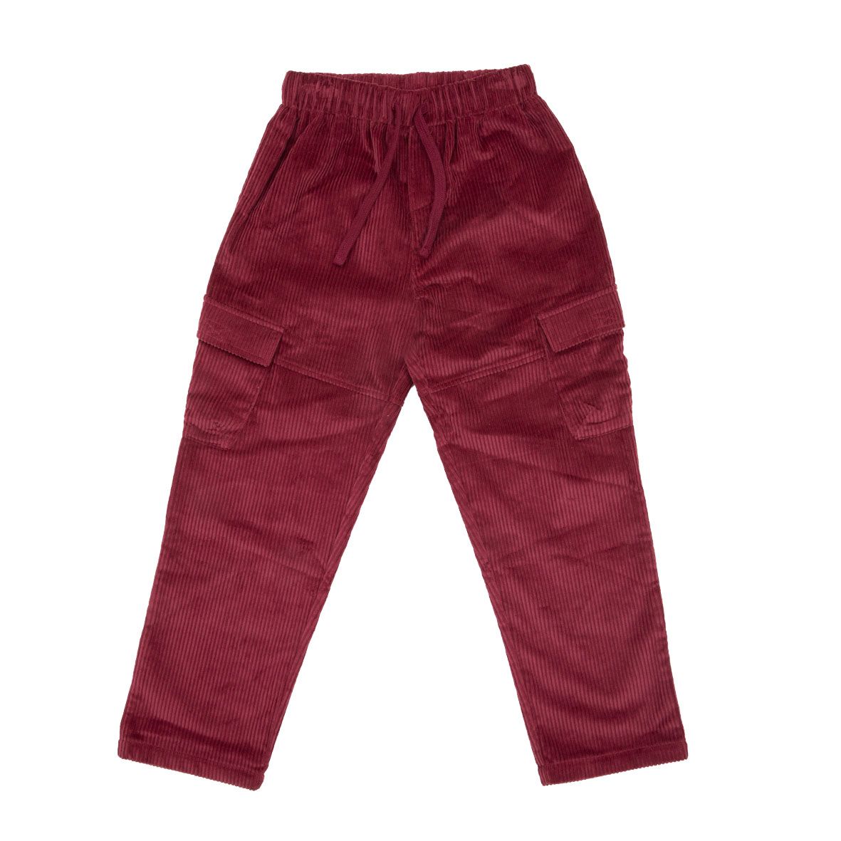 Pantalone velluto bimbo bordeaux - Mawi