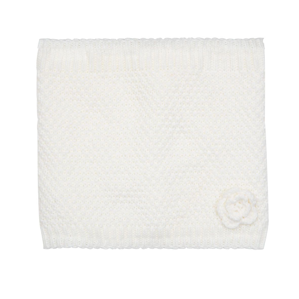 Scaldacollo bianco panna bimba - Mawi