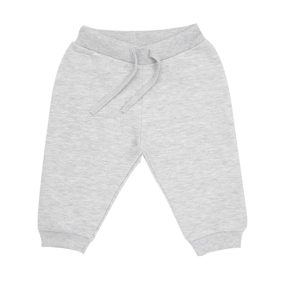 Pantalone felpato bimbo grigio - Mawi
