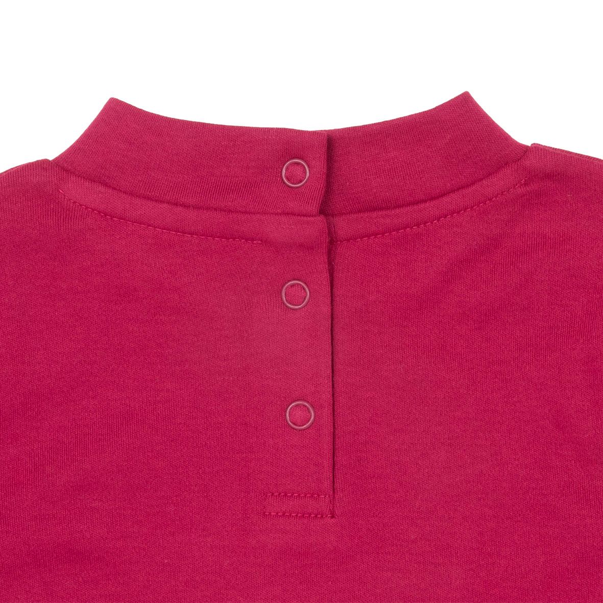 Lupetto interlock bimba rosso stampato "orsetti" - Mawi