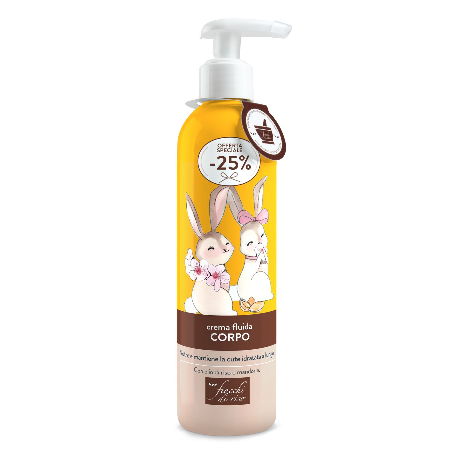Crema fluida corpo special 240ml - fiocchi di riso - Fiocchi di Riso