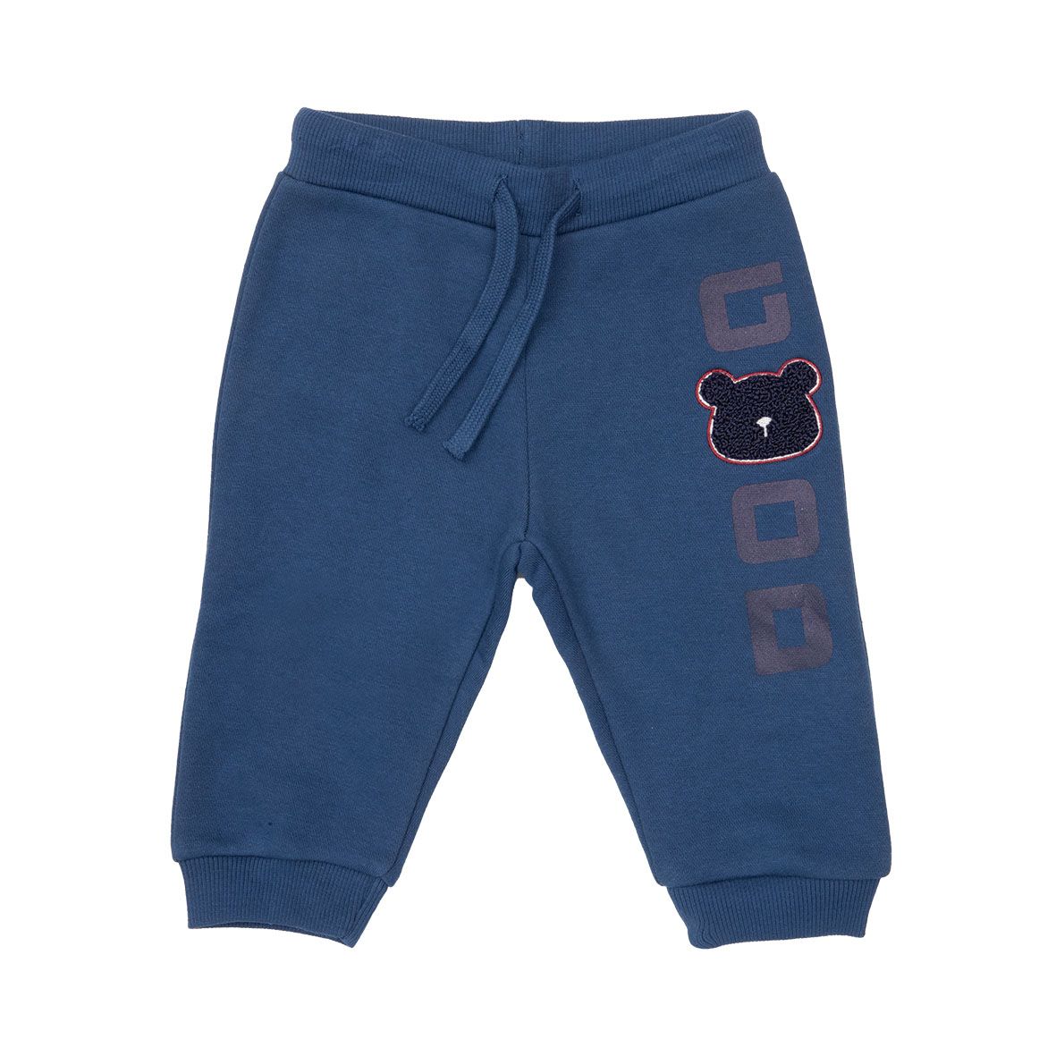 Pantalone felpato bimbo blue stampa - Mawi