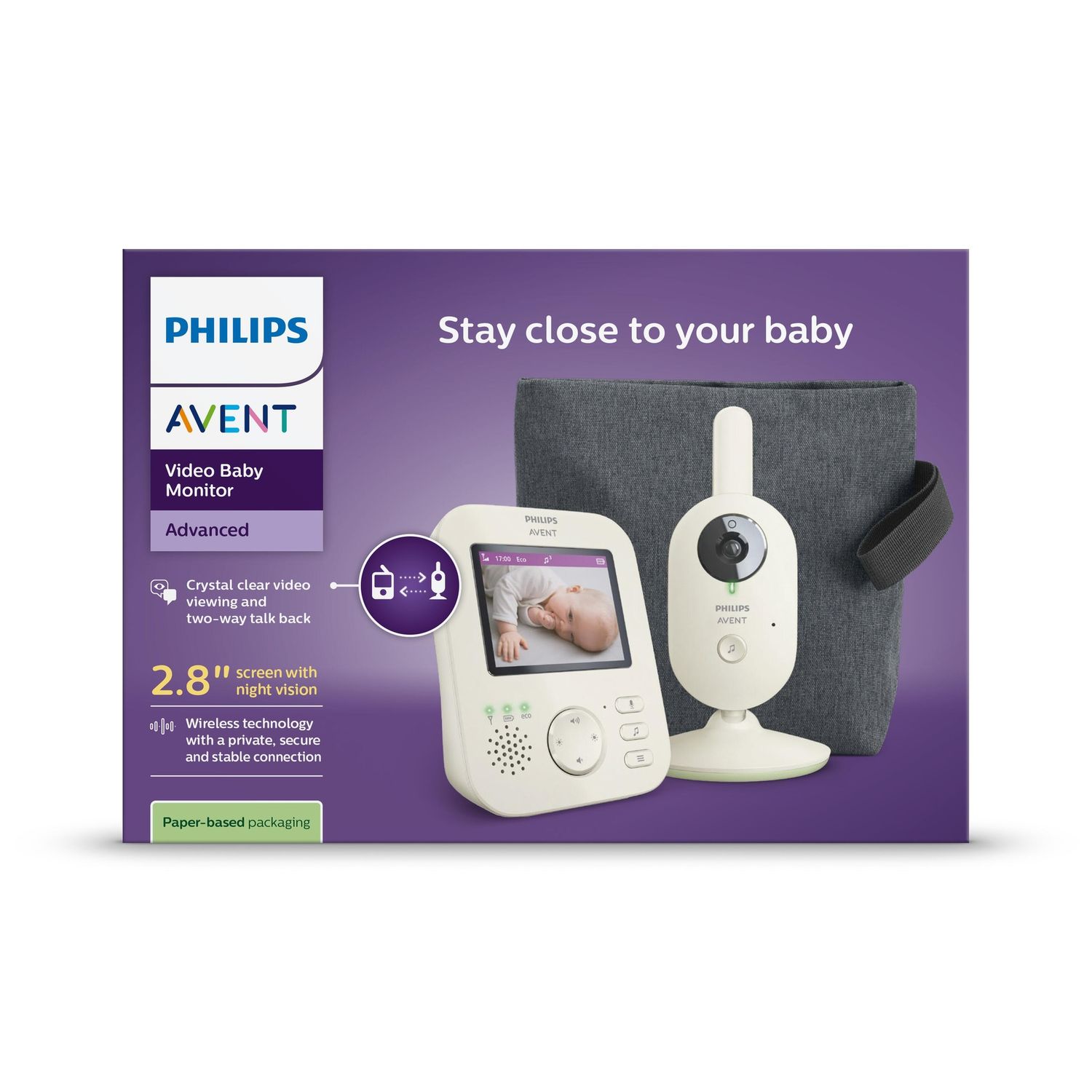 Video baby monitor advanced -  philips avent - Avent