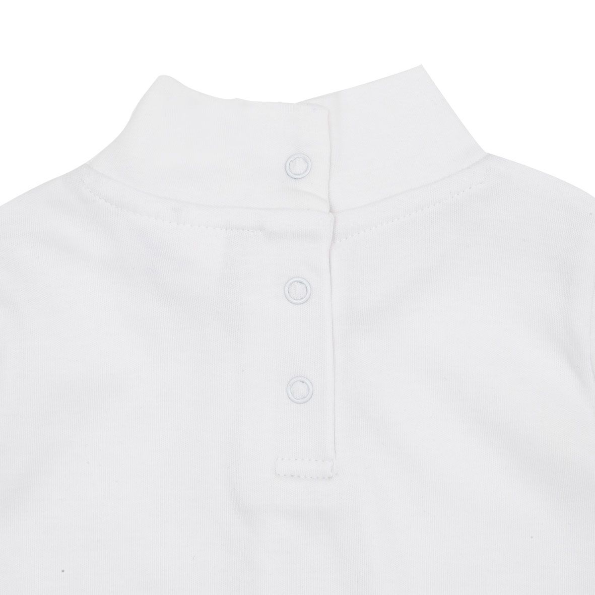 Lupetto maniche lunghe bimba bianco - Mawi