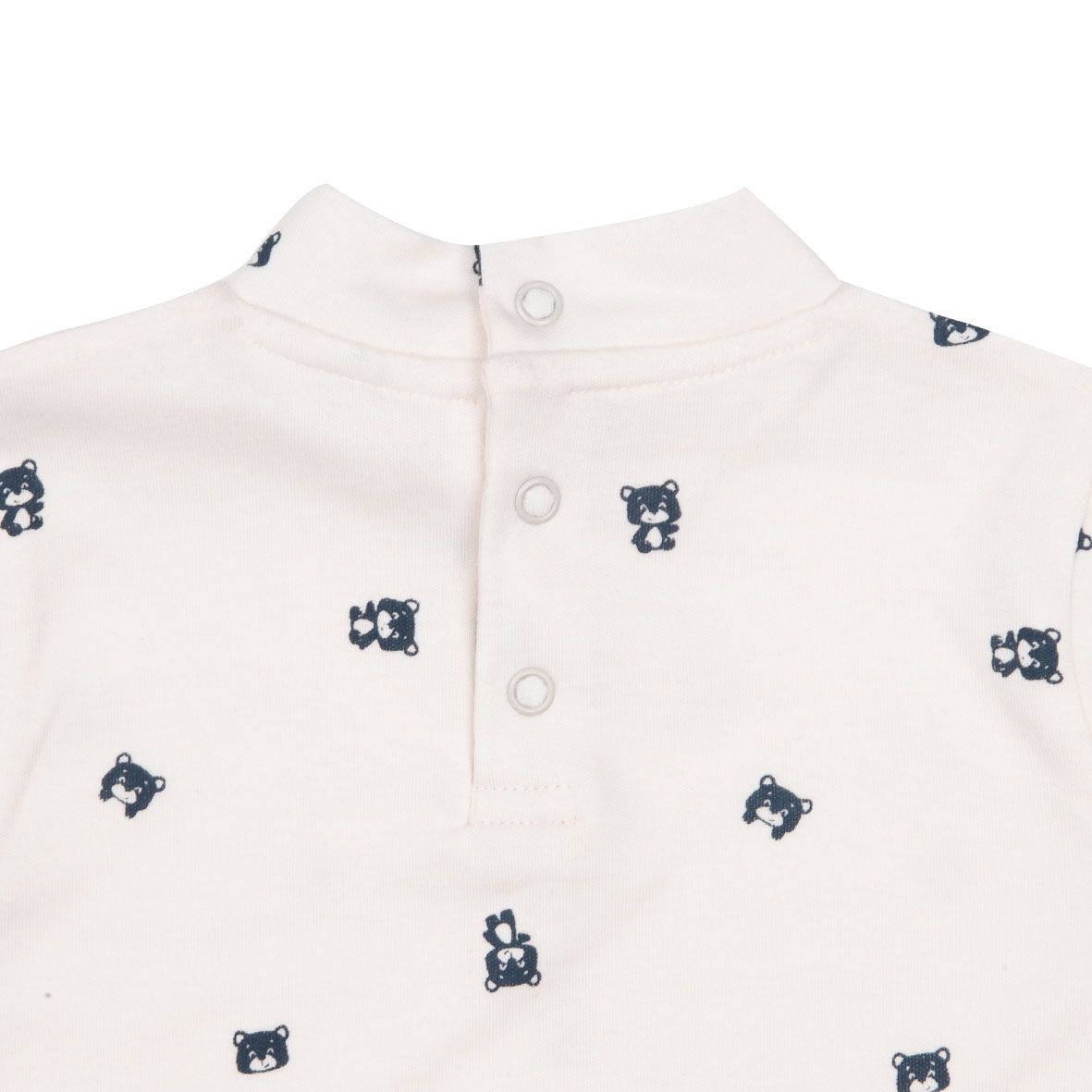 Lupetto bimbo panna stampato orsetti - Mawi