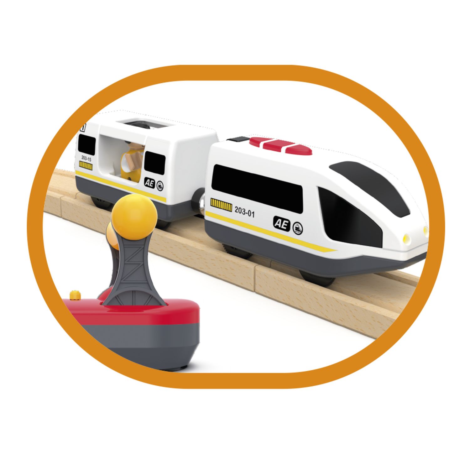 Trenino radiocomandato con luci e suoni - Baby Smile